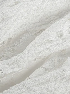 Off Shoulder Lace Maxi Dress