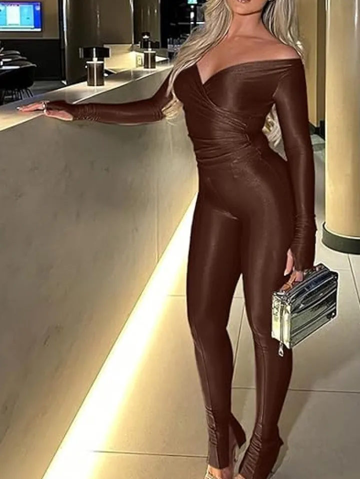 Off Shoulder Tops Flared Pant Sets