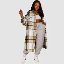 Patch Pocket Plaid Shirts