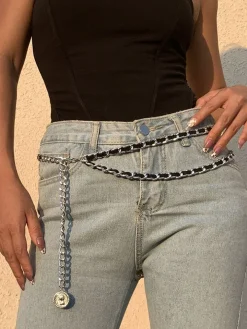 Pendant Flannelette Waist Chain