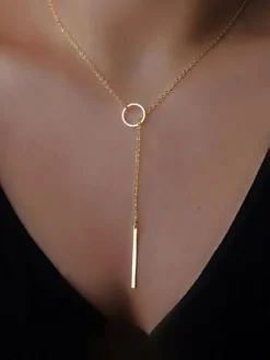 Pendant Ring Chain Necklaces