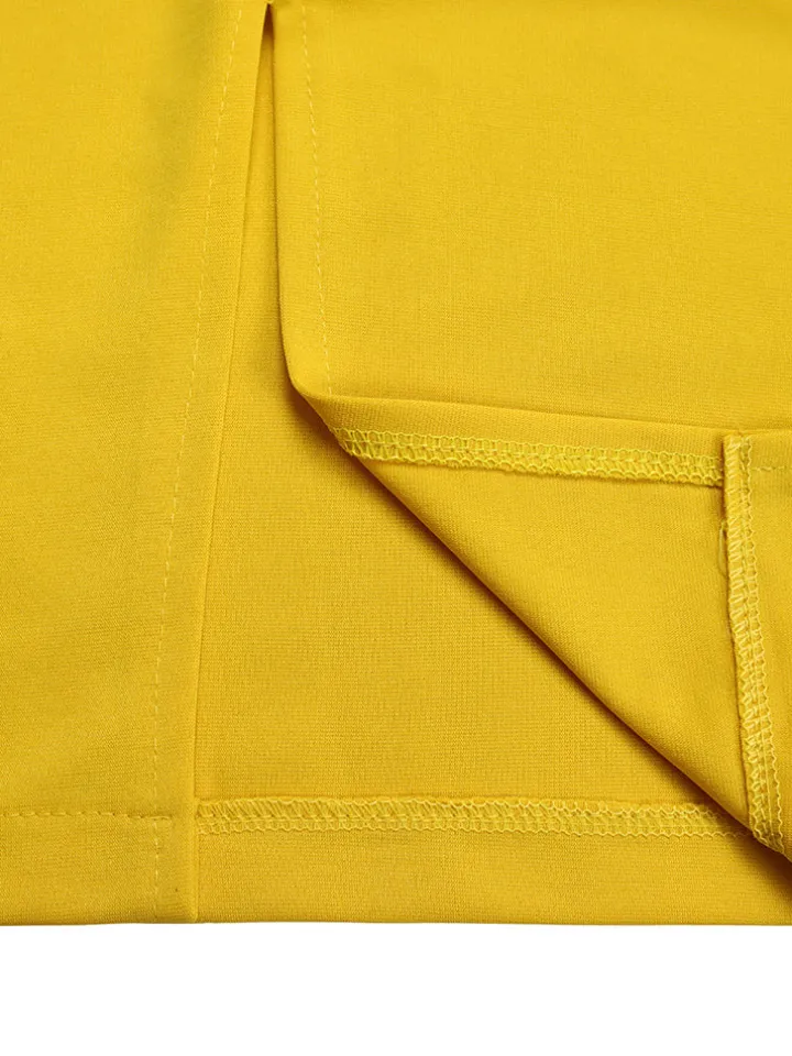 Pleated Cape Sleeve Midi Dress