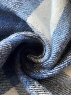 Plus Size Button Down Plaid Print Cardigan