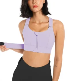 Plus Size High Impact Velcro Sports Bra