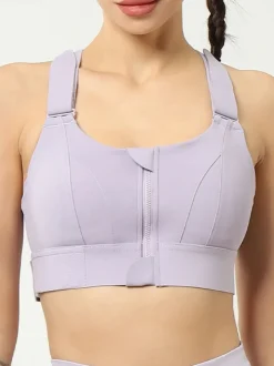 Plus Size High Impact Velcro Sports Bra