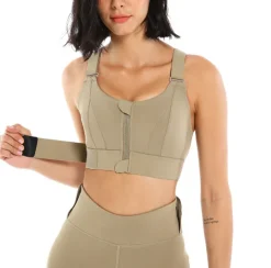 Plus Size High Impact Velcro Sports Bra