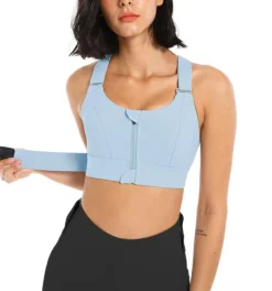 Plus Size High Impact Velcro Sports Bra