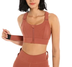 Plus Size High Impact Velcro Sports Bra