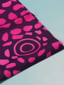 Print Zipper Wide Leg Jumpsuit