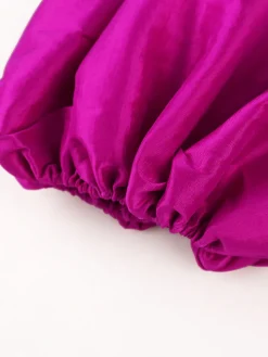 Puff Sleeve Hollow Out Party Dress