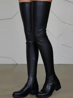 Round Toe Riding Boots