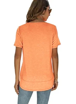 Short Sleeve Crewneck Side Split Top