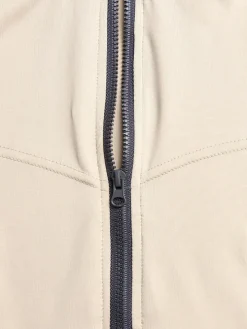 Short Sleeve Zip Front Rompers