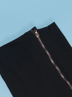 Short Sleeve Zipper Pocket Wide Leg Jumpsuit