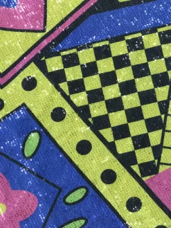 Short Sleeves Sequins Mini Dress