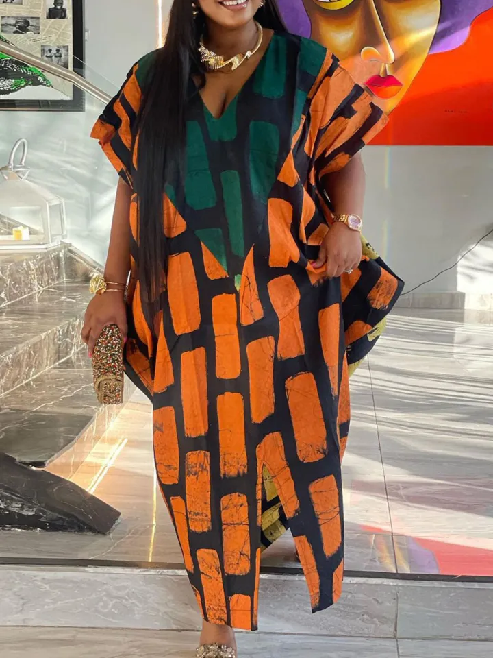 Sleeveless Color Block Split Loose Dress