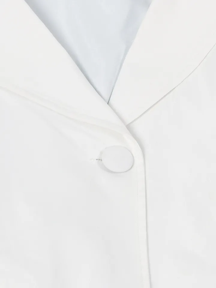 Sleeveless Solid Color Asymmetrical Romper