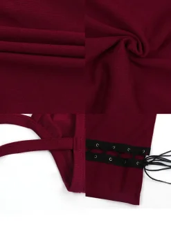 Sleeveless Tie Up Maxi Dress