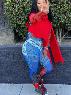 Sleeveless Turtleneck Asymmetrical Sweater