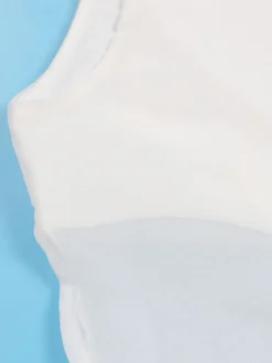 Solid Chiffon Cape Overlay Dress