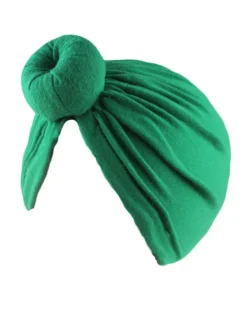 Solid Color Ruched Cross Turban Cap