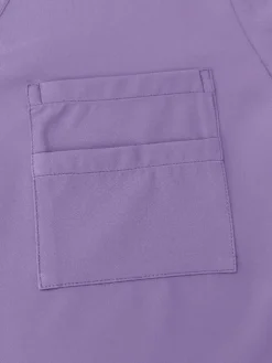 Solid Color Top Straight Leg Pants Set