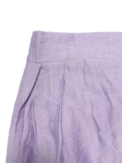 Solid Color Top Wide-Leg Pants Set