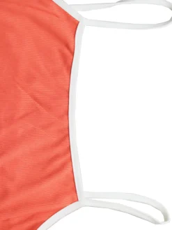 Spaghetti Strap Color Block Maxi Dress