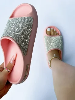 Sparkling Diamond EVA Slide