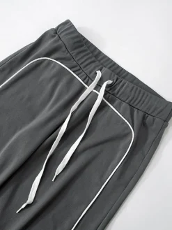 Stand Collar Slim Fit Jacket and Pants Set