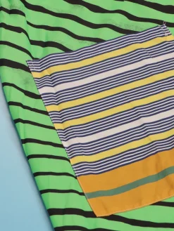 Strap Print Pockets Wide Leg Jumpsuit