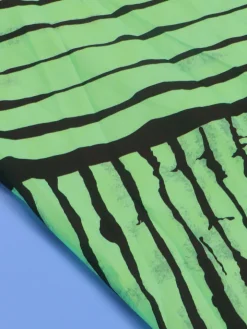 Strap Print Pockets Wide Leg Jumpsuit