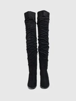 Suede Over-the-Knee Boots