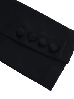 Tailored Lapel Peplum Blazer Pants Set