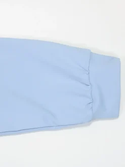 Two Piece Hoodie Crop Top Skirt Set