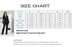 Two Piece Pleated Shirt Wide Leg Pants