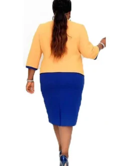 Two Piece Printed Cardigan u0026 Midi Dress