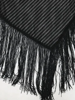 Two Piece Tassel Halter Tops Pants Sets