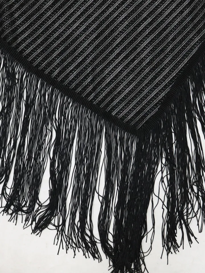 Two Piece Tassel Halter Tops Pants Sets