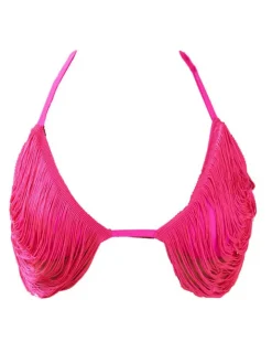 Two Piece Tassel Top Hollow Out Maxi Skrits