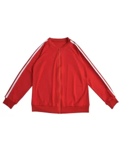 Two Pieces Sideline Long Sleeve Jacket Skirt Set