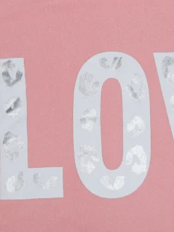 Two-Piece Casual Letter Leopard Print Pants Set