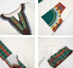 V Neck Printed Bodycon Shift Dress