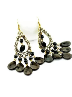 Vintage Baroque Hollow Out Drop Earring