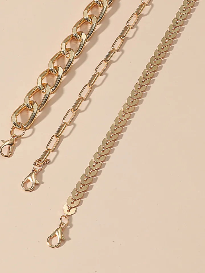 Vintage Chunky Chain Anklet