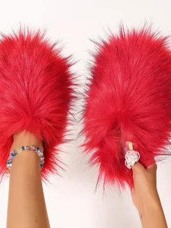 Winter Fur Slippers